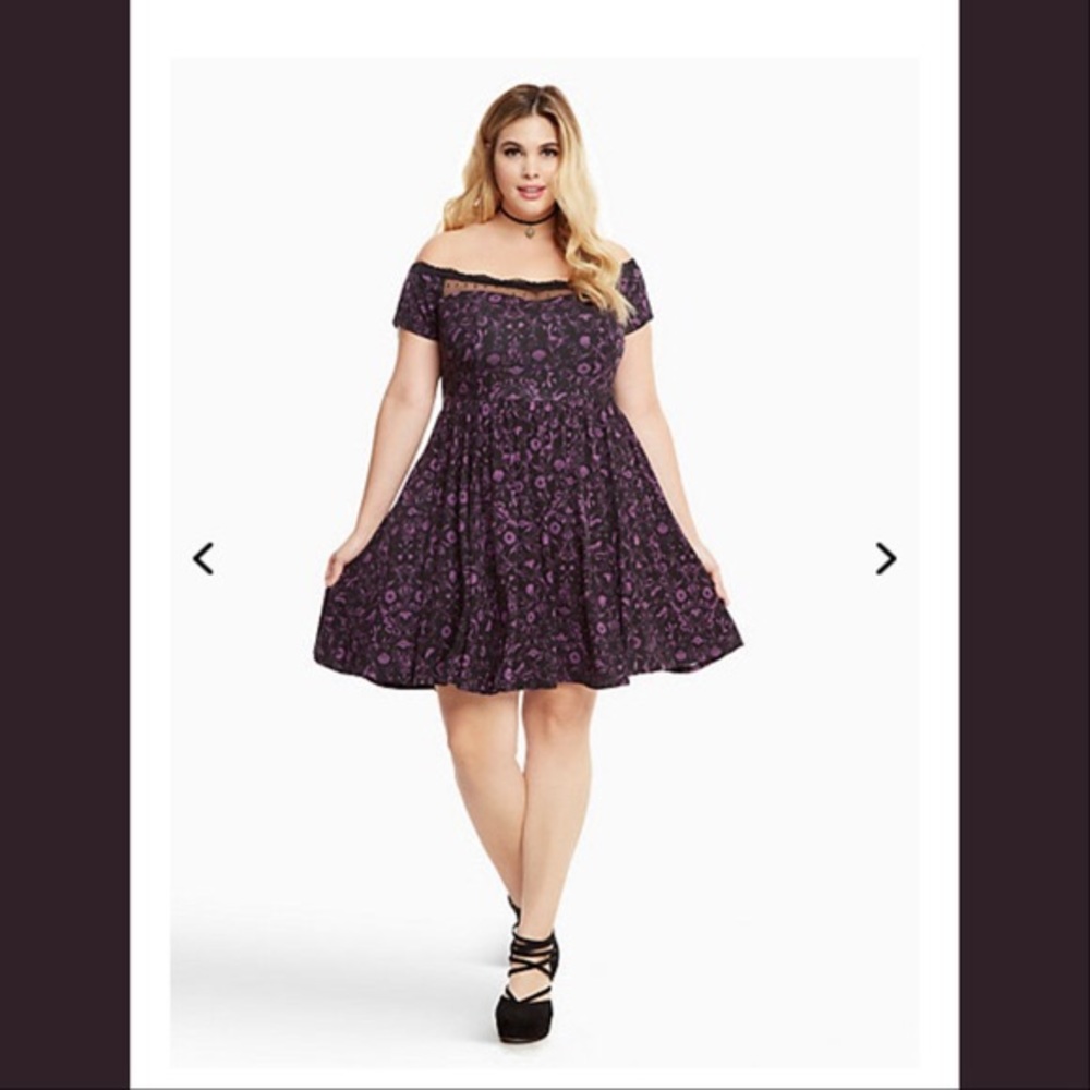 Torrid Disney icons skater dress